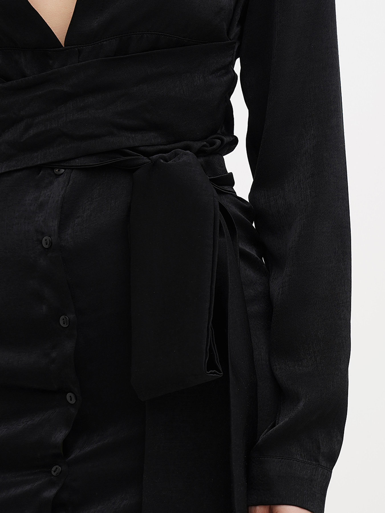 Платье мини Vicolo модель 221-VC-1802_черный Фото