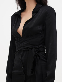 Платье мини Vicolo модель 221-VC-1802_черный Фото