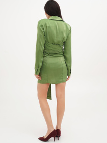 Платье мини Vicolo модель 221-VC-1802_зеленый Платье мини Vicolo модель 221-VC-1802_зеленый Фото