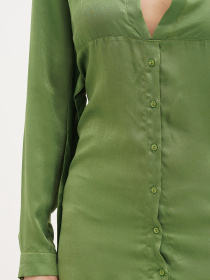 Платье мини Vicolo модель 221-VC-1802_зеленый Платье мини Vicolo модель 221-VC-1802_зеленый Фото