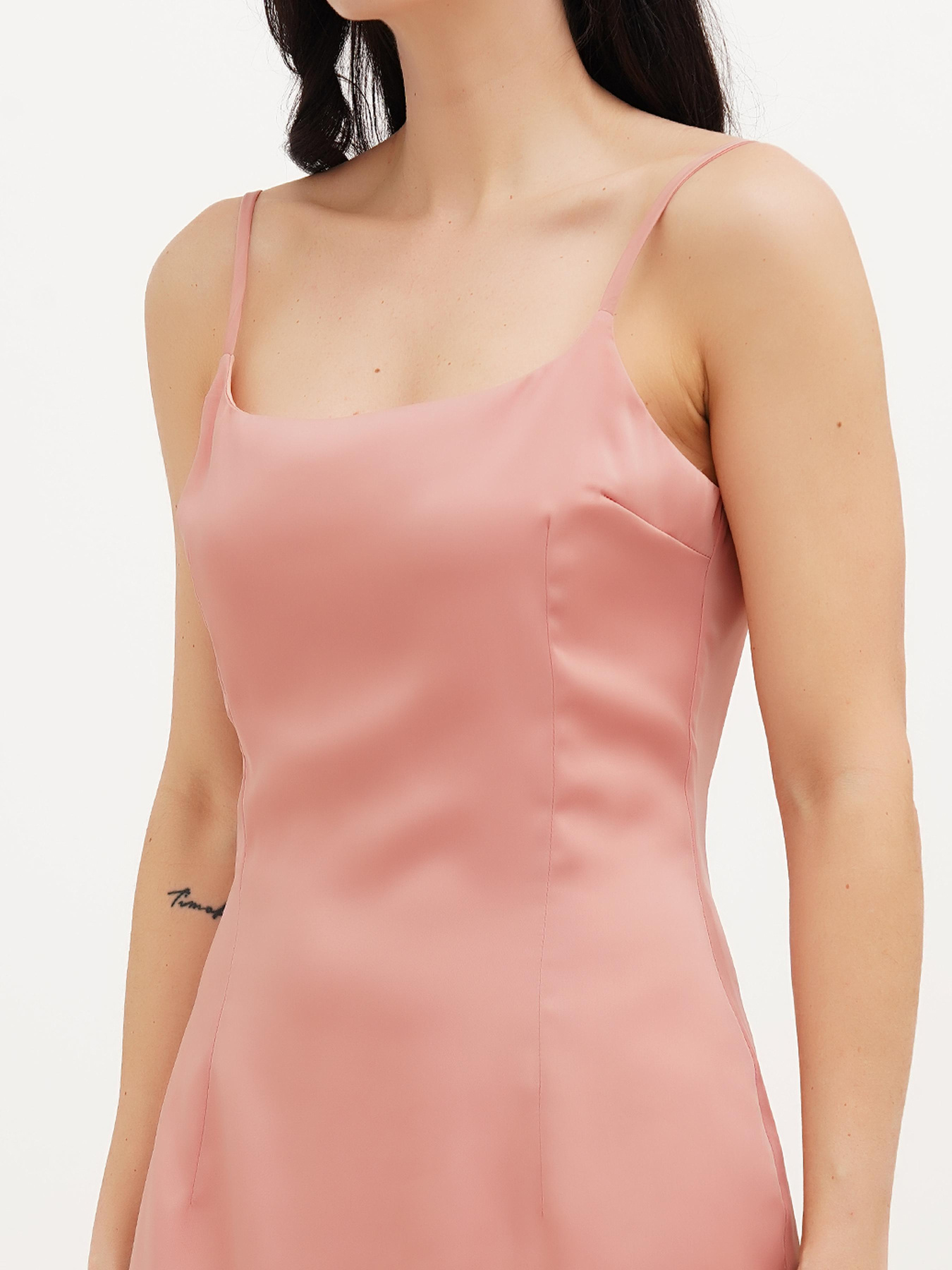 Платье мини Vicolo модель 221-VC-1805_пудра Фото