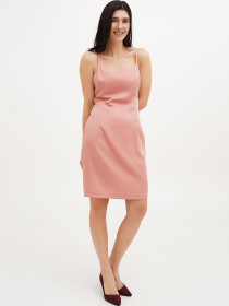 Платье мини Vicolo модель 221-VC-1805_пудра Фото