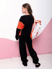 Спортивный костюм ISSA Plus модель CD-447_black Фото