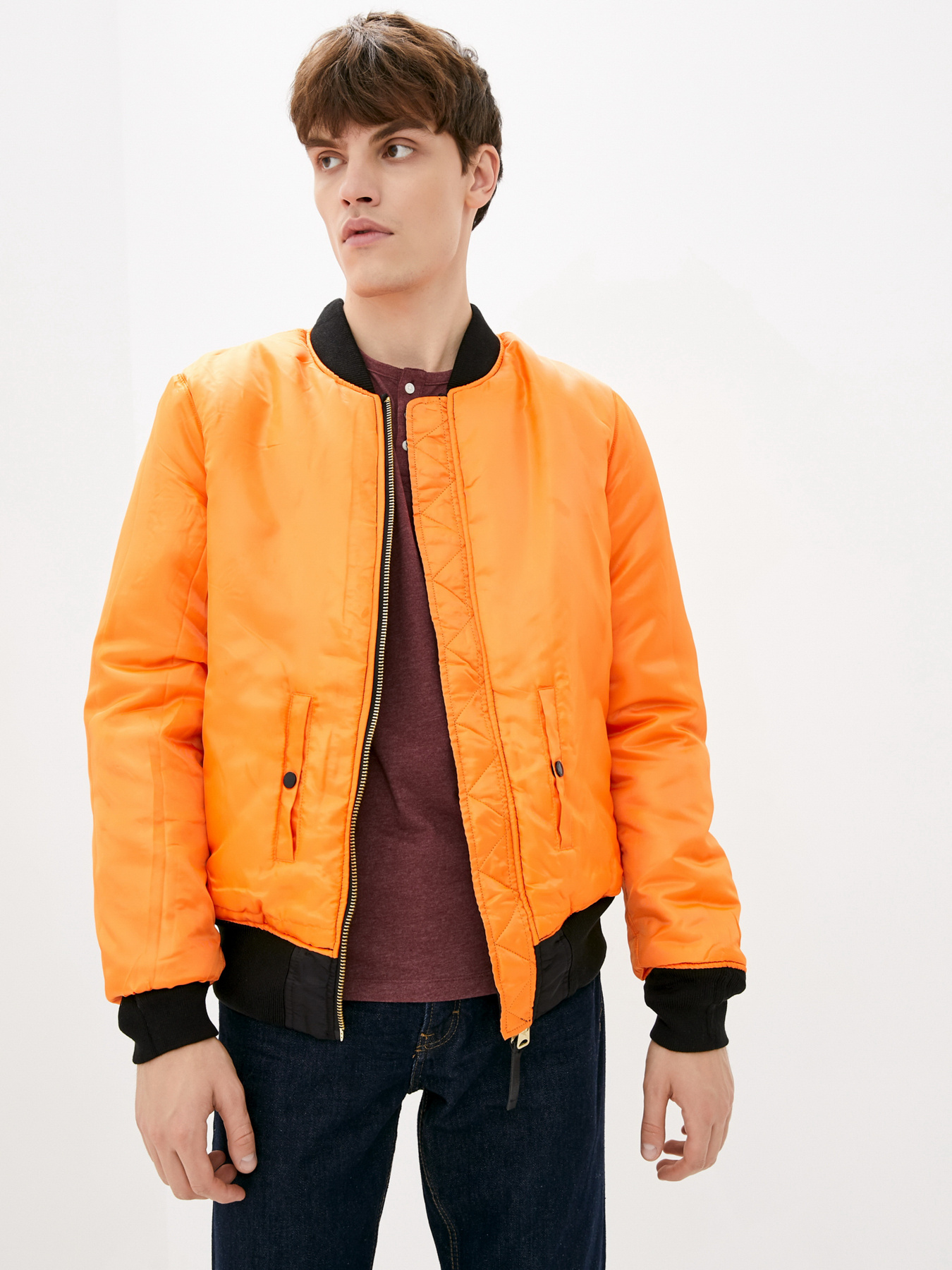 Бомбер Airboss модель 037600863221_black Фото