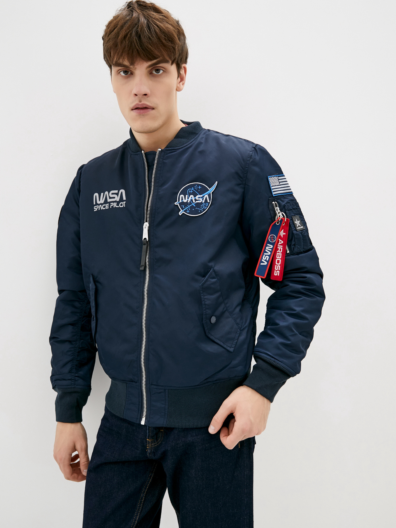 Бомбер Airboss модель 037600863221_blue Фото