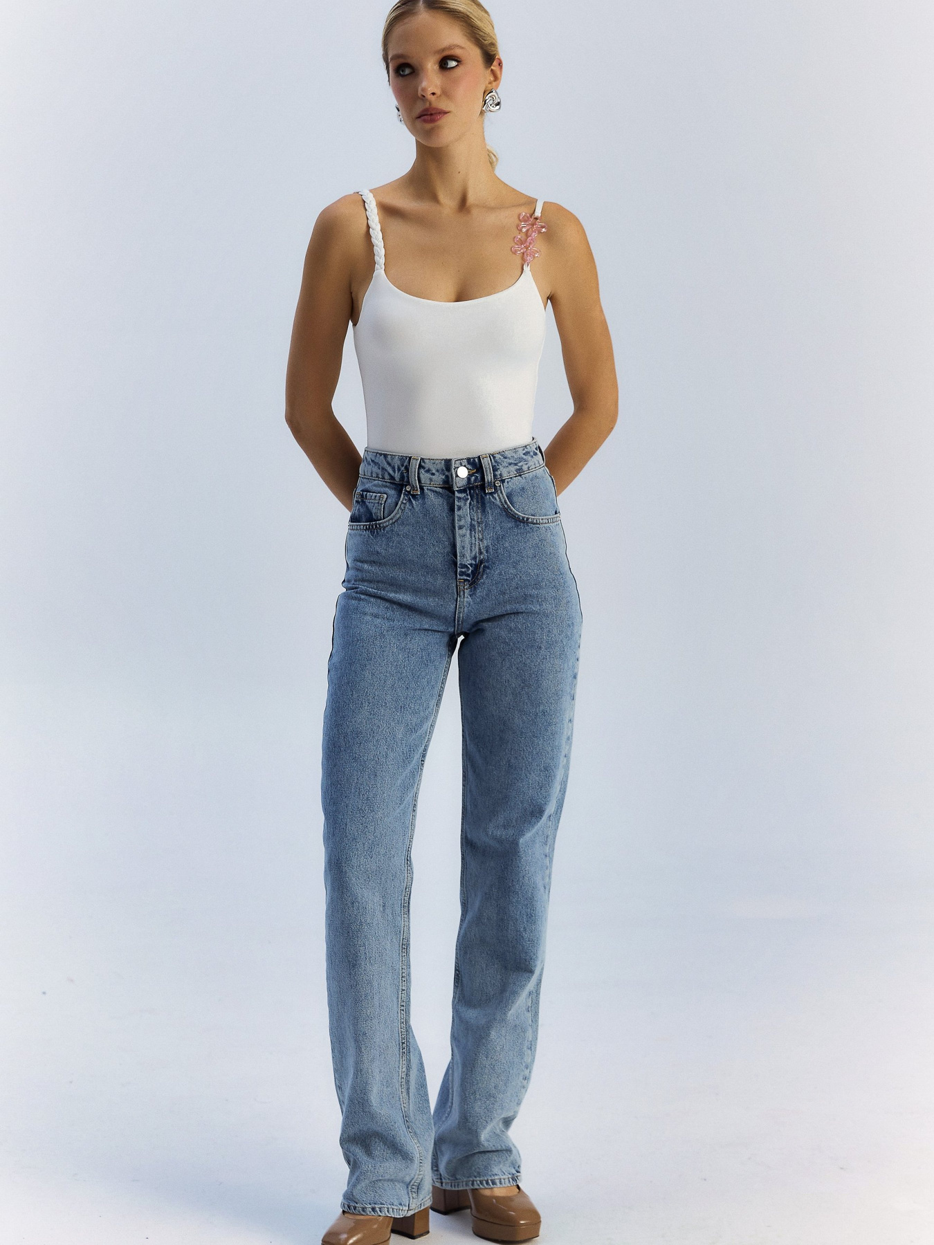 Прямі джинси Gepur модель 47142 Фото