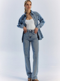 Прямі джинси Gepur модель 47142 Фото