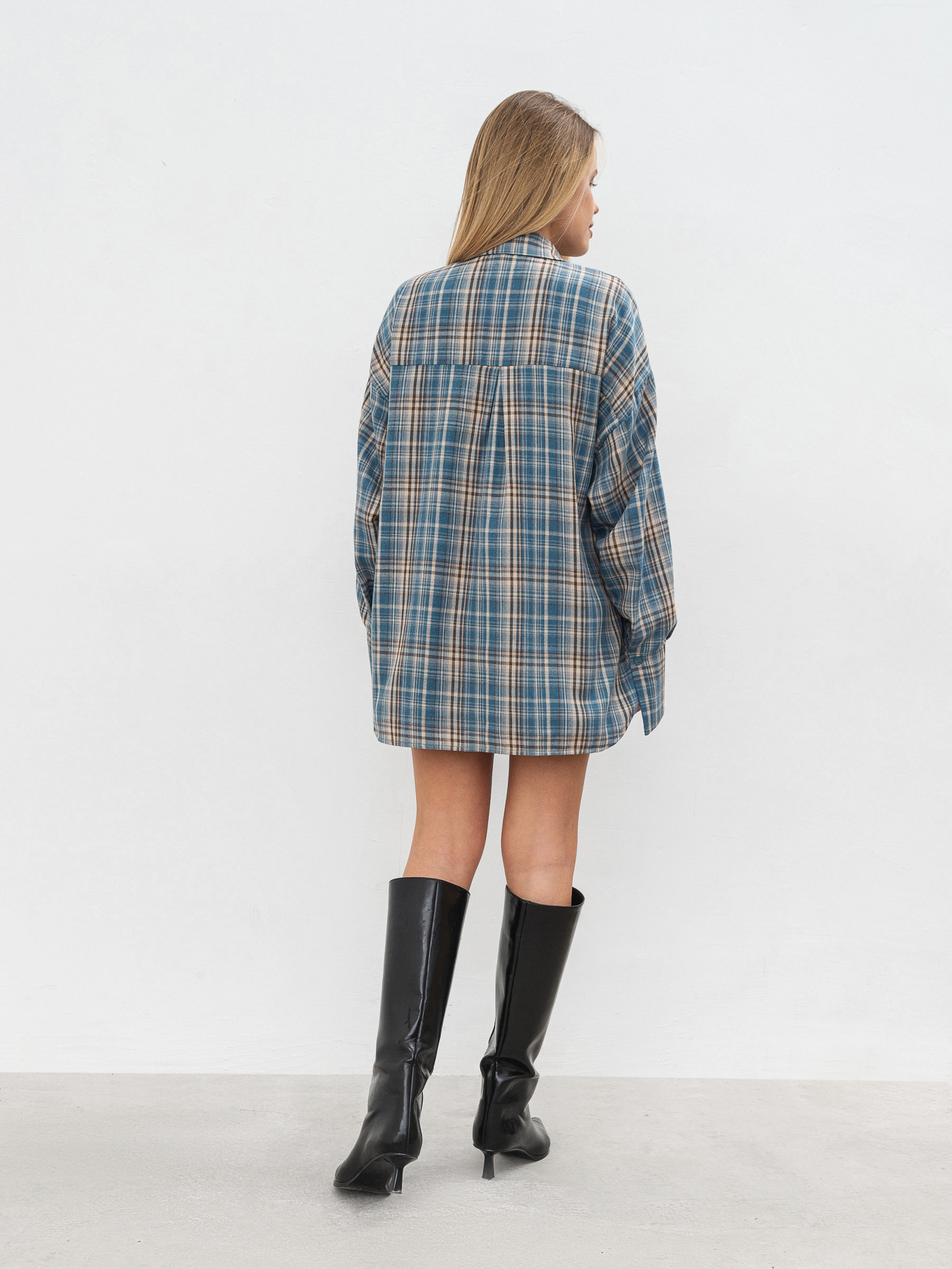 Рубашка повседневная Romashka Паттерн модель 201026505022 Рубашка повседневная Romashka Паттерн модель 201026505022 Фото