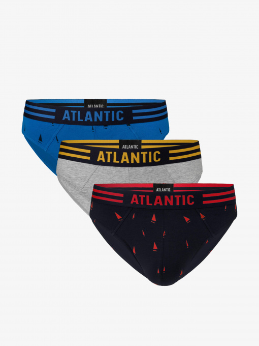 Набір трусів Atlantic модель 3MP-098_NIE_SZM_GRA Фото