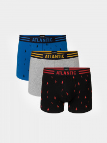 Набір трусів Atlantic модель 3MH-021_NIE_SZM_GRA Фото