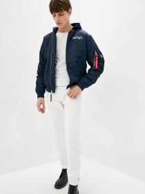 Бомбер Airboss модель 037600873221_blue Фото