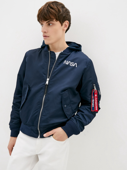 Бомбер Airboss модель 037600873221_blue Фото