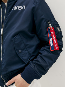 Бомбер Airboss модель 037600873221_blue Фото