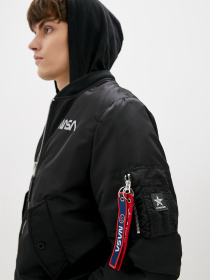 Бомбер Airboss модель 037600873221_black Фото