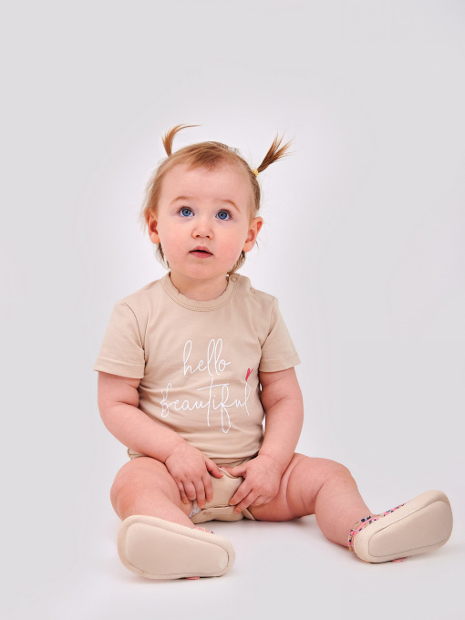 Боди для младенцев SMIL модель smil_121074-bezevyj Фото