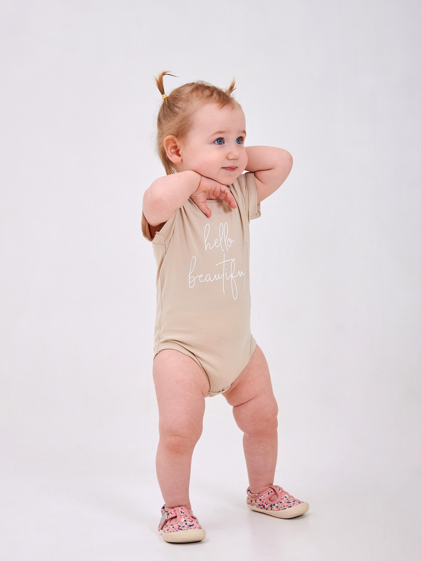 Боді для немовлят SMIL модель smil_121074-bezevyj Фото