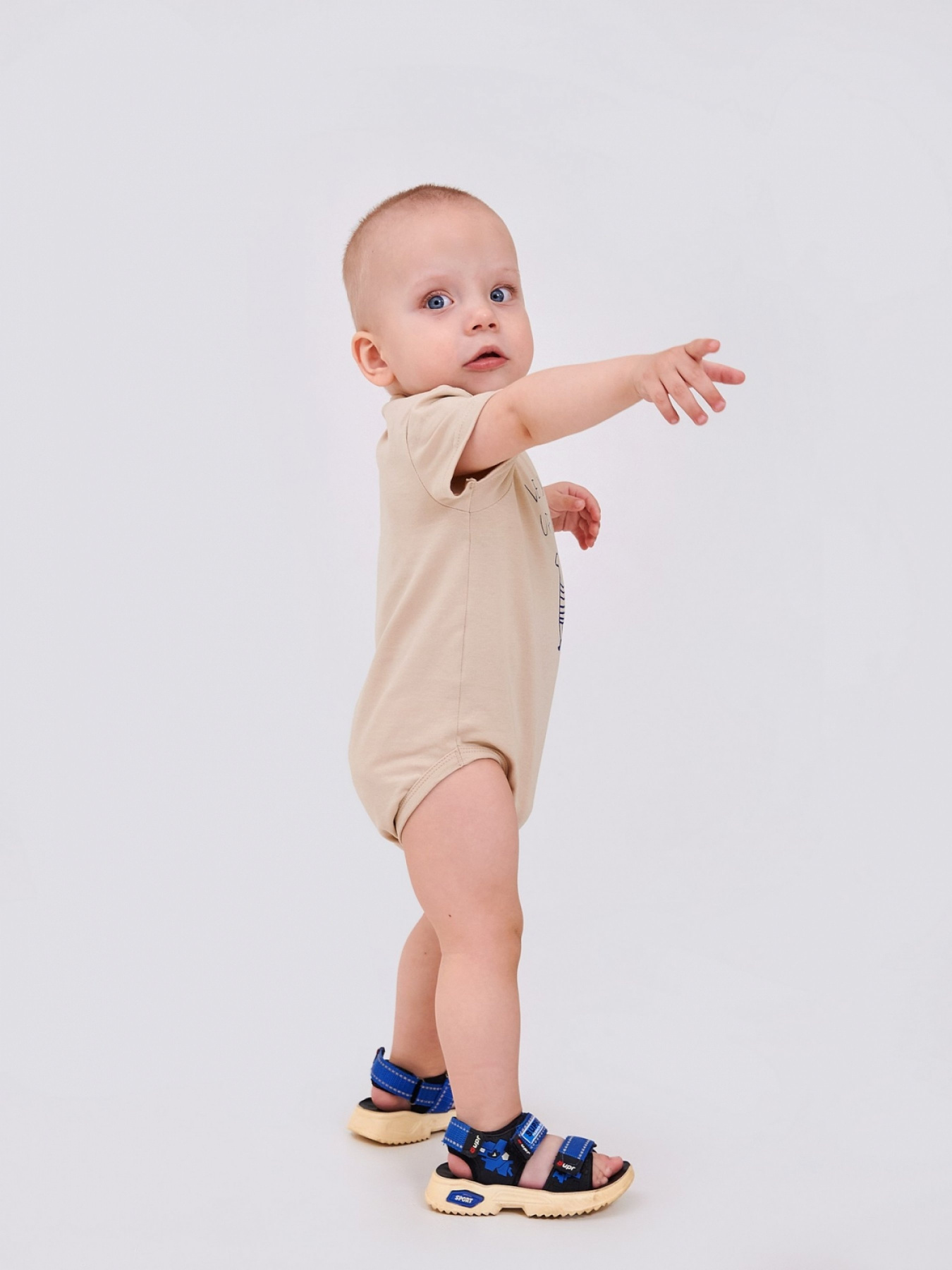 Боди для младенцев SMIL модель smil_121075-bezevyj Фото