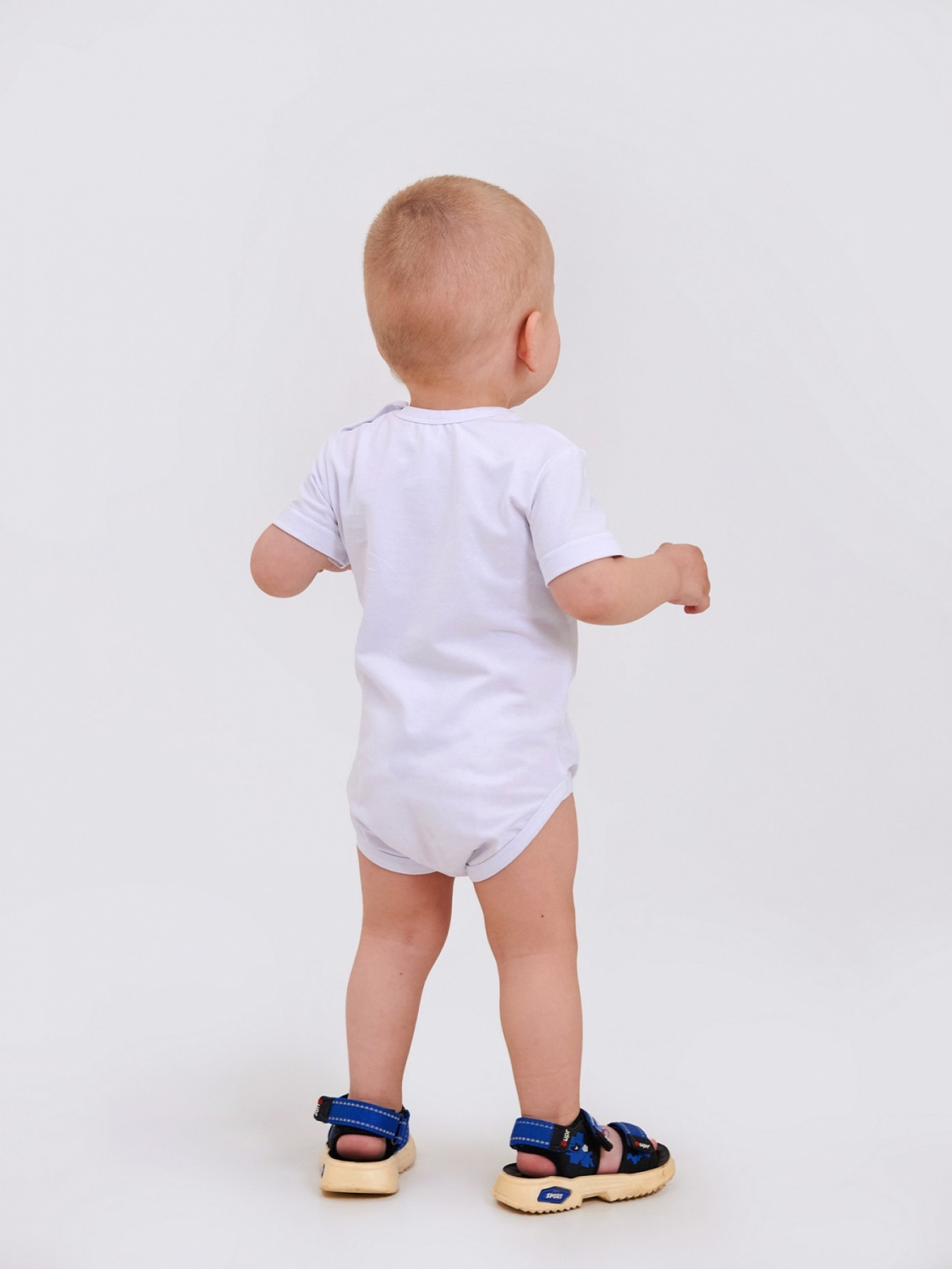 Боді для немовлят SMIL модель smil_121075-belyj Фото