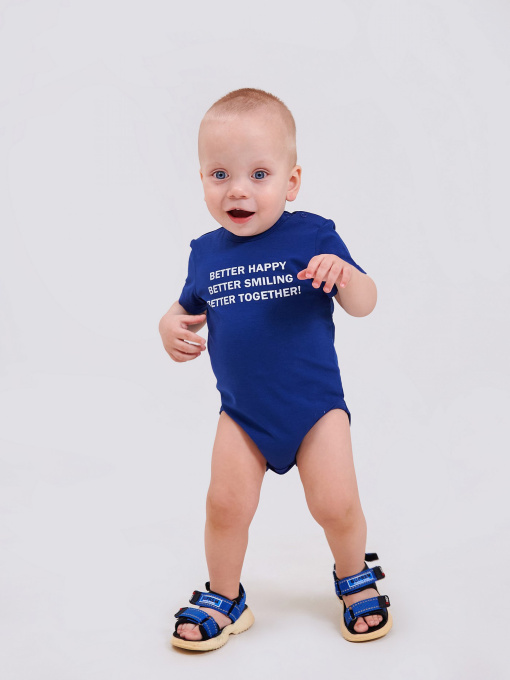 Боди для младенцев SMIL модель smil_121075-temno-sinij Фото