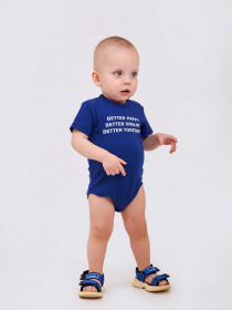 Боді для немовлят SMIL модель smil_121075-temno-sinij Фото