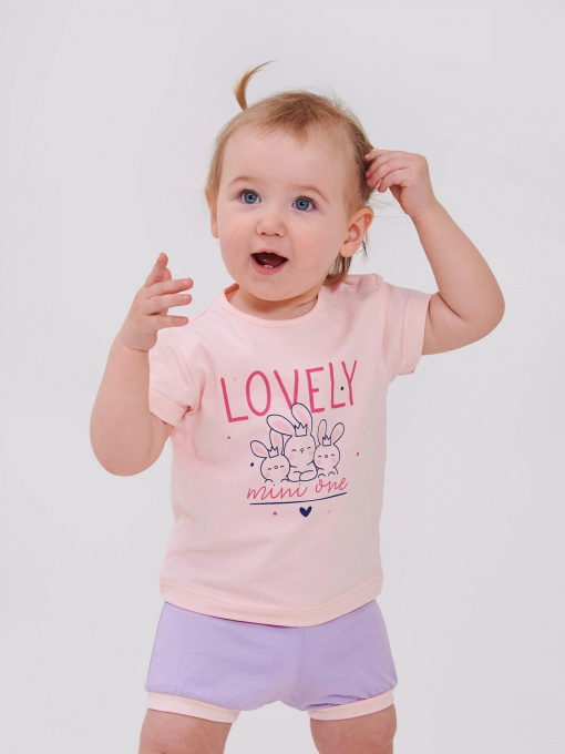 Футболка SMIL модель smil_110809-rozovyj-persik Фото