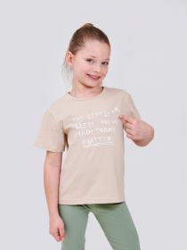 Футболка SMIL модель smil_110812-bezevyj Фото