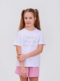 Футболка SMIL модель smil_110813-belyj Фото