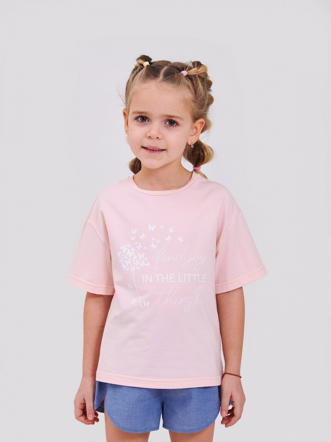 Футболка SMIL модель smil_110811-rozovyj-persik Фото