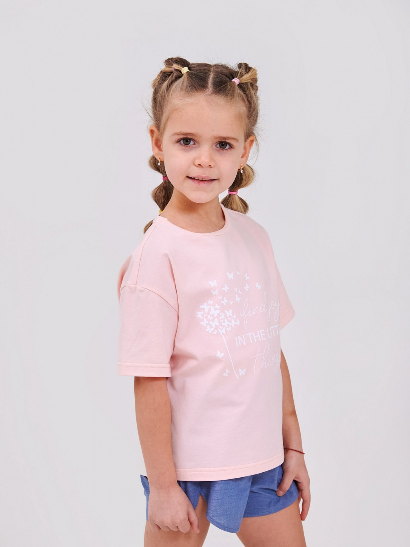 Футболка SMIL модель smil_110811-rozovyj-persik Фото