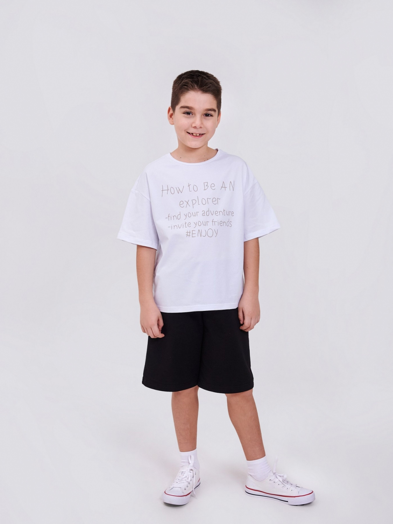 Футболка SMIL модель smil_110815-belyj Фото