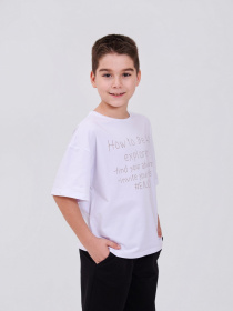 Футболка SMIL модель smil_110815-belyj Фото