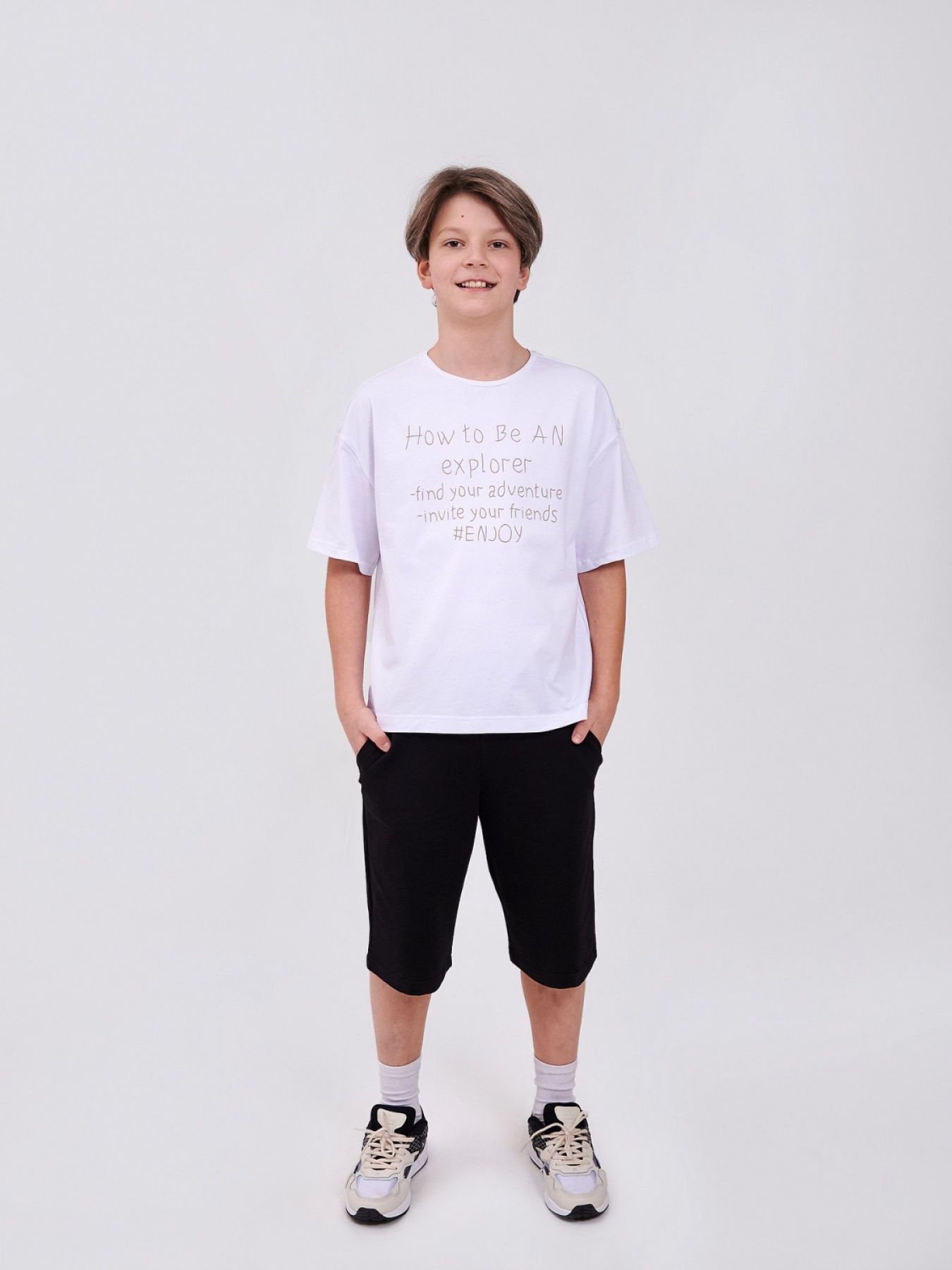 Футболка SMIL модель smil_110816-belyj Фото