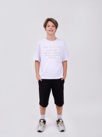 Футболка SMIL модель smil_110816-belyj Фото