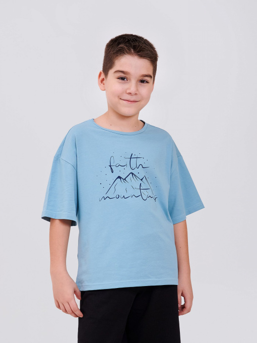 Футболка SMIL модель smil_110815-morskaa-volna Фото