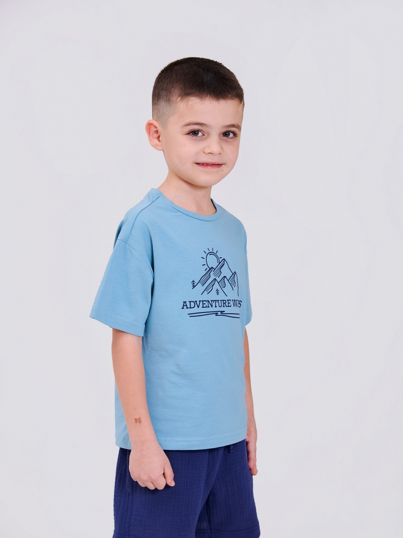 Футболка SMIL модель smil_110814-morskaa-volna Фото