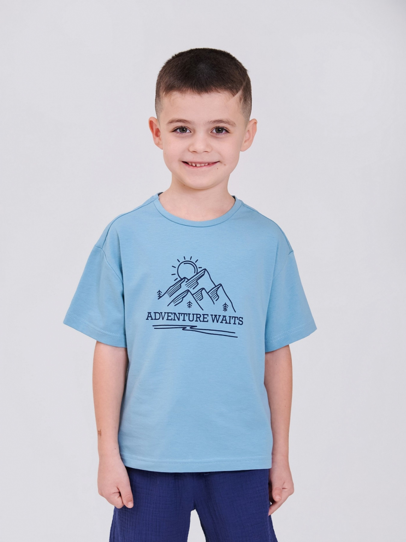 Футболка SMIL модель smil_110814-morskaa-volna Фото