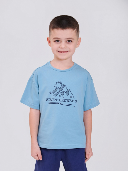 Футболка SMIL модель smil_110814-morskaa-volna Фото