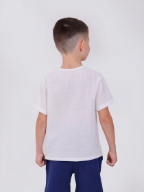 Футболка SMIL модель smil_110822-molocnyj Фото