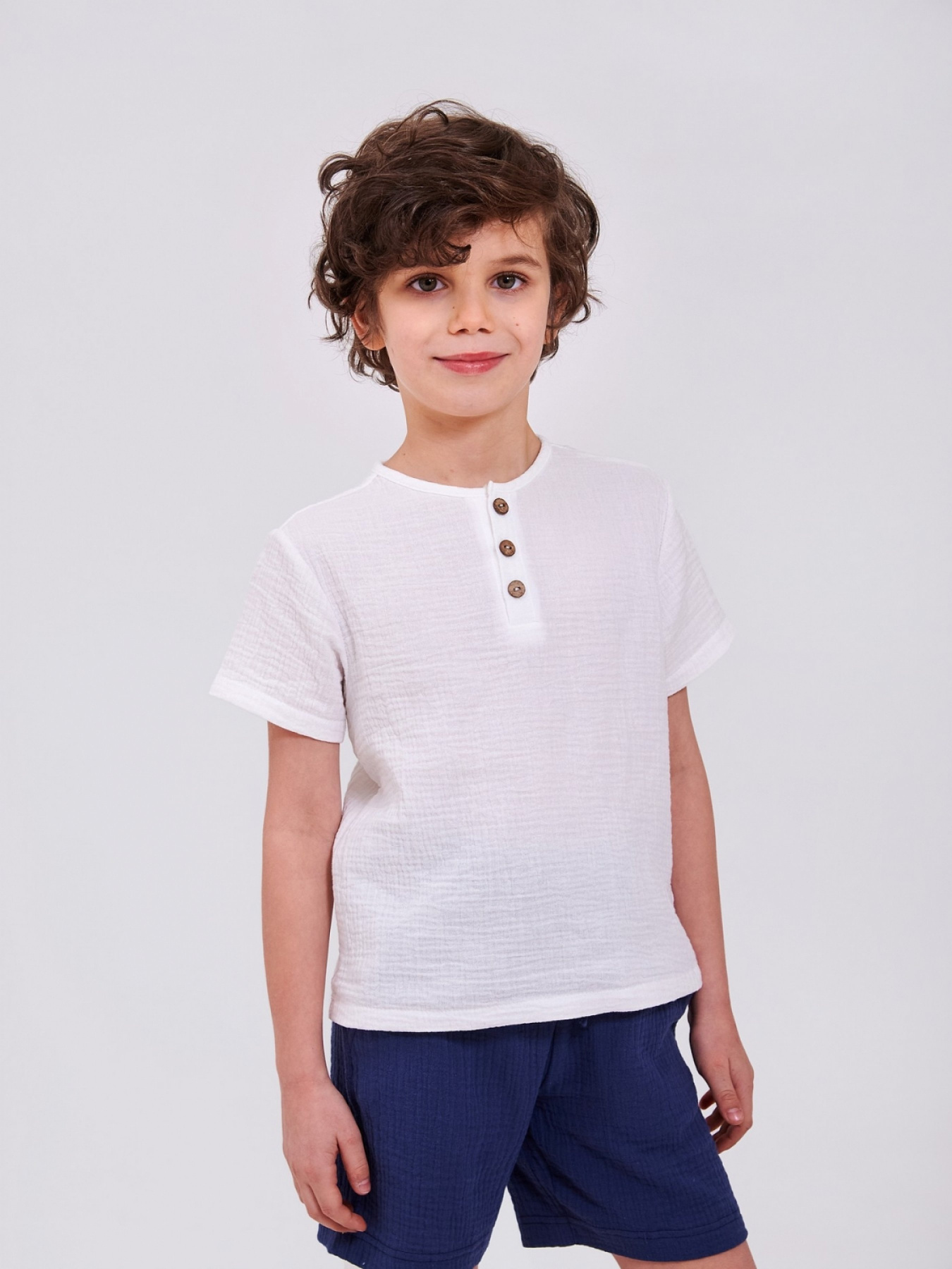 Футболка SMIL модель smil_110830-molocnyj Фото