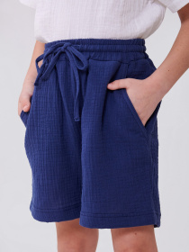 Повседневные шорты SMIL модель smil_112448-temno-sinij Фото