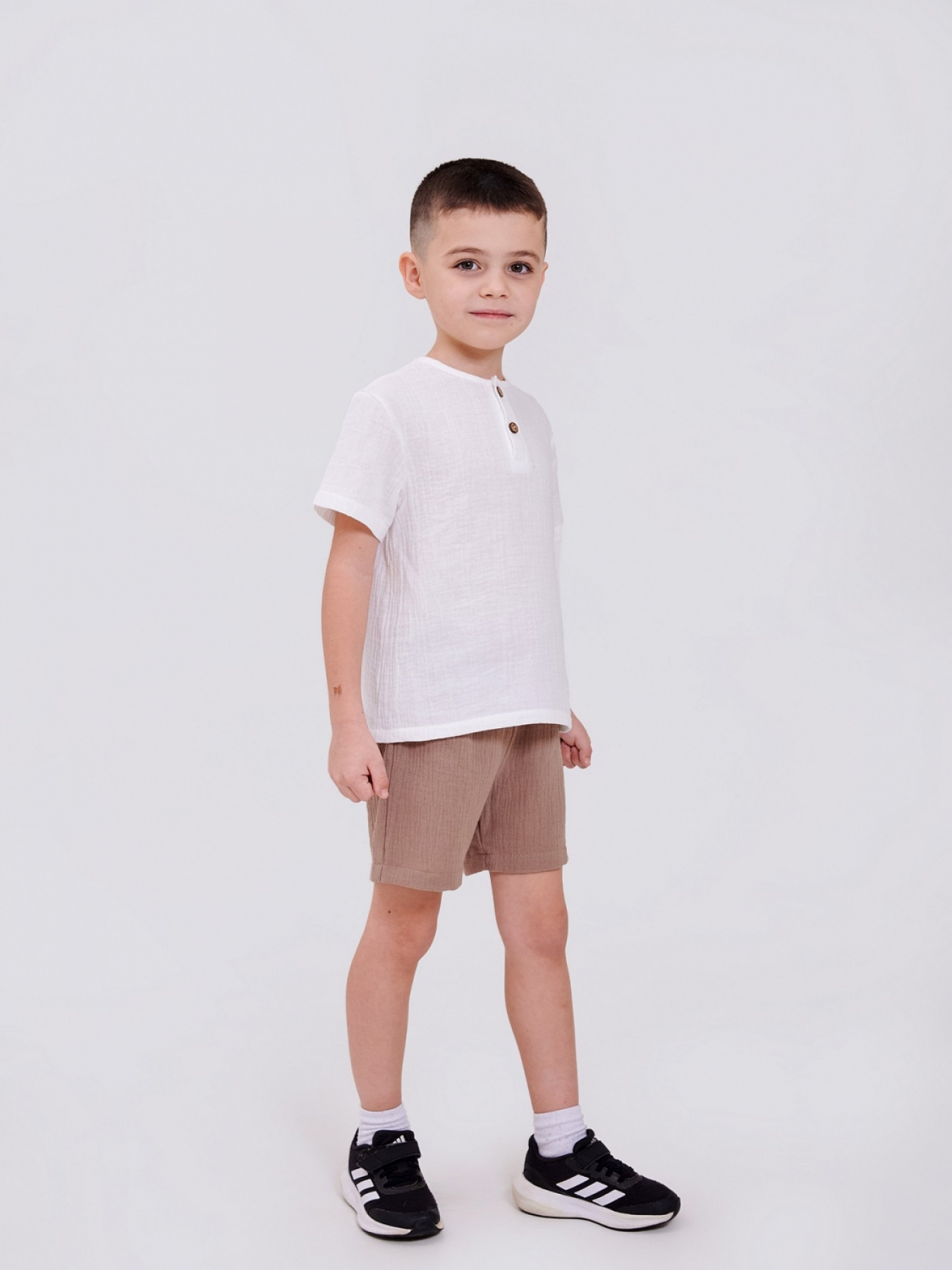 Костюм SMIL модель smil_113312-molocnyj-s-koricnevym Фото