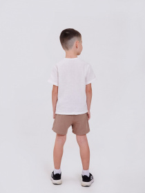 Костюм SMIL модель smil_113312-molocnyj-s-koricnevym Фото