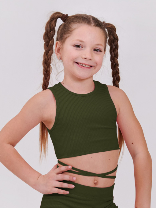 Топ SMIL Модель smil_110803-temnyj-haki Фото