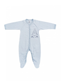 Нательный комбинезон SMIL модель smil_108696-goluboj Фото