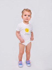 Боди для младенцев SMIL модель smil_102770-belyj Фото