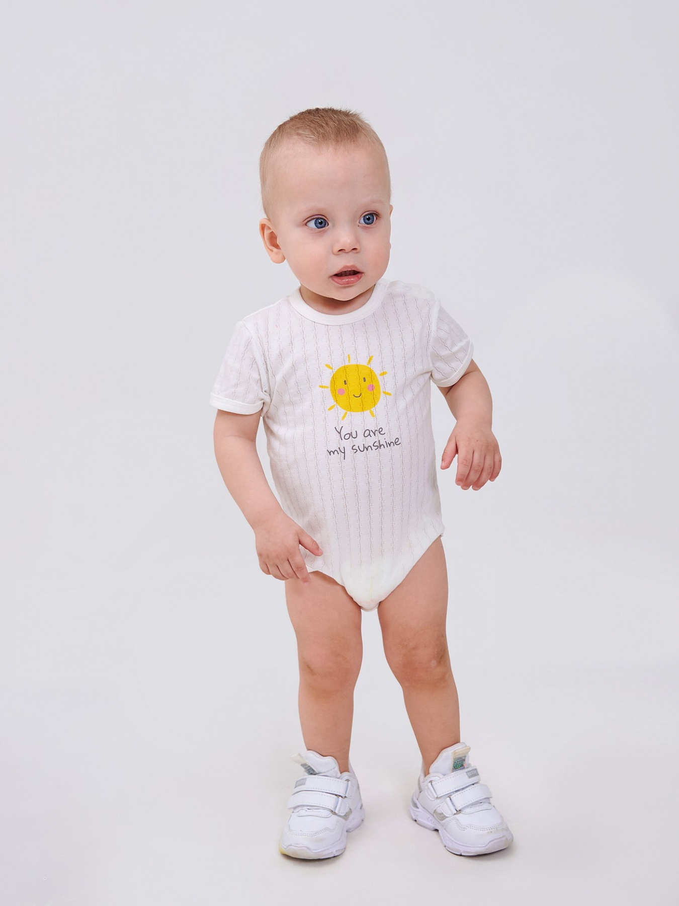 Боді для немовлят SMIL модель smil_102770-belyj Фото