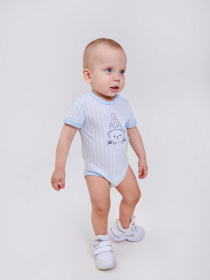 Боди для младенцев SMIL модель smil_102770-goluboj Фото