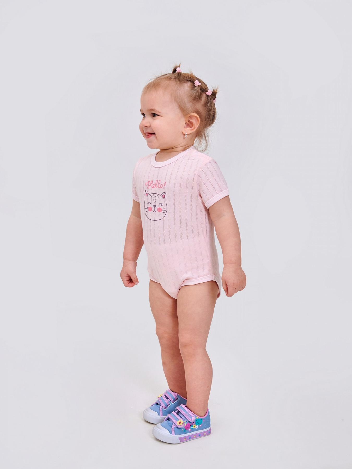 Боді для немовлят SMIL модель smil_102770-rozovyj-persik Фото