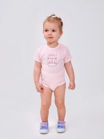 Боди для младенцев SMIL модель smil_102770-rozovyj-persik Фото