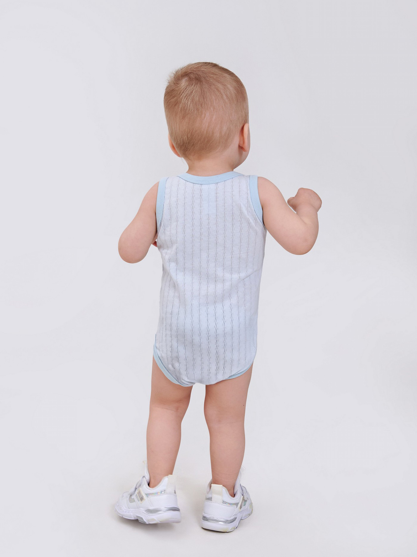 Боді для немовлят SMIL модель smil_102769-goluboj Фото